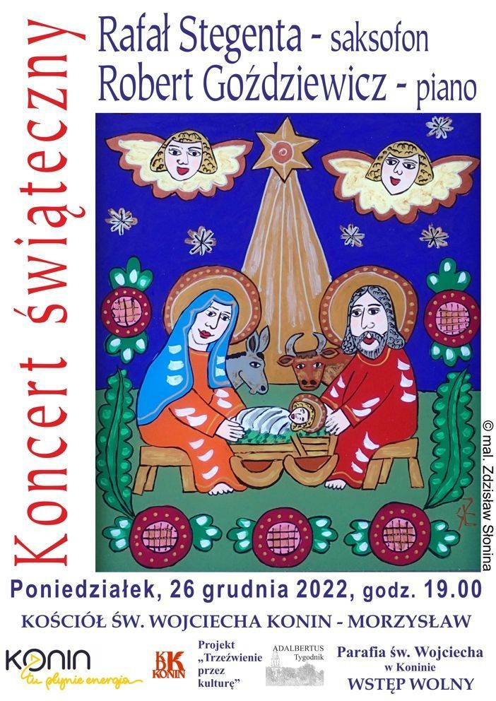 Konin: świąteczna Msza św. trzeźwościowa i koncert w kościele św. Wojciecha (zaproszenie)