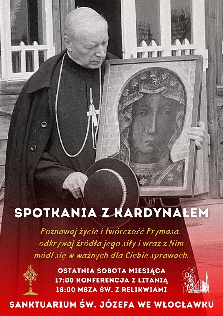Włocławek: konferencja multimedialna poświęcona bł. kard. Wyszyńskiemu (zaproszenie)
