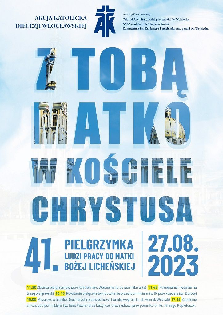 41. Pielgrzymka Ludzi Pracy do Lichenia (zaproszenie)