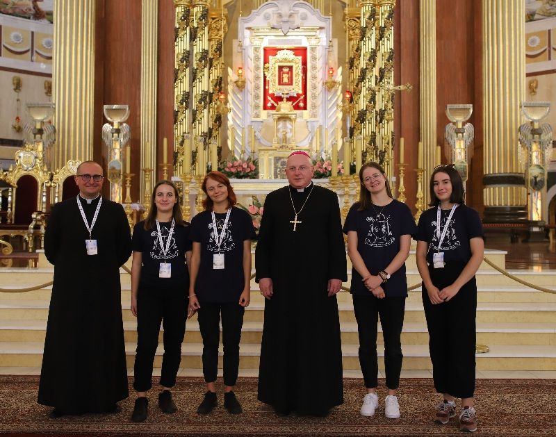Pielgrzymka młodzieży diecezji włocławskiej do Lichenia