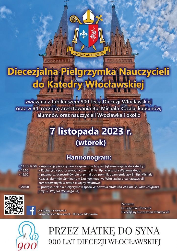 Diecezjalna Pielgrzymka Nauczycieli (zaproszenie)