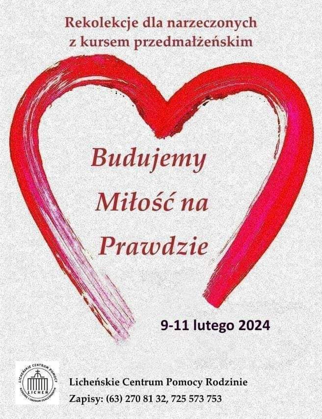 Rekolekcje dla narzeczonych w Licheniu (zapowiedż)