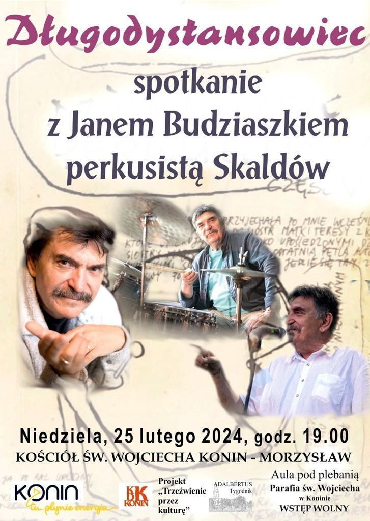 „Trzeźwienie przez kulturę” z Janem Budziaszkiem