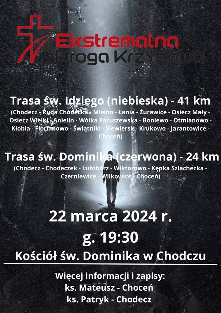 Chodecz: Ekstremalna Droga Krzyżowa (zaproszenie)