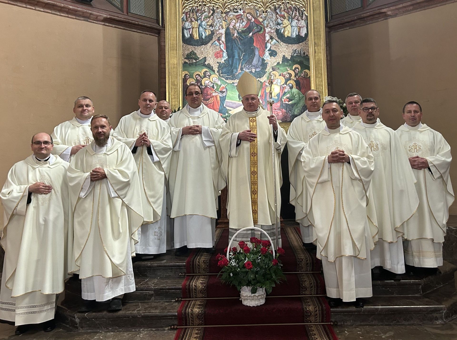 Bp Wętkowski do srebrnych jubilatów kapłaństwa: służcie Bogu i zbawieniu dusz ludzkich