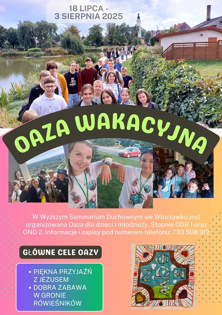 Rekolekcje oazowe dla dzieci (zaproszenie)