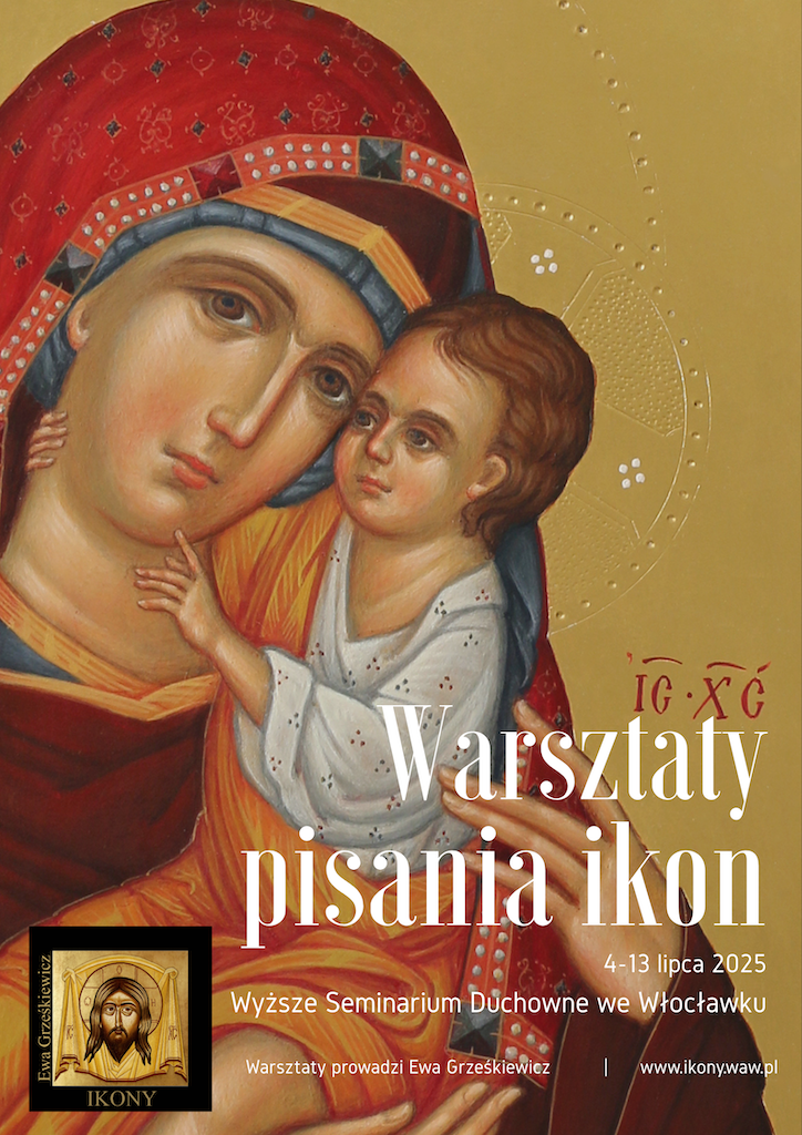 Włocławek, WSD: Warsztaty pisania ikon (zaproszenie)