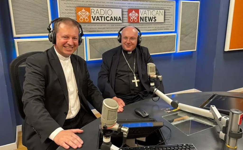 Bp Krzysztof Wętkowski z wizytą w Dykasterii ds. Komunikacji