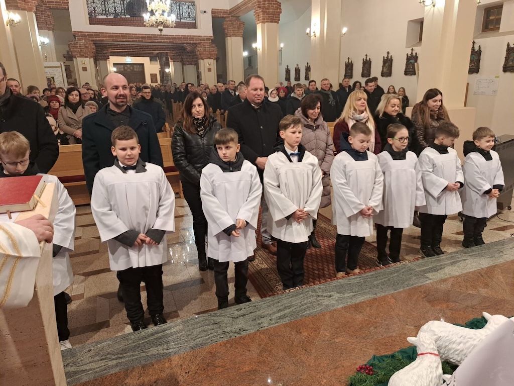 Kościelec Kolski: Ustanowienie nowych ministrantów