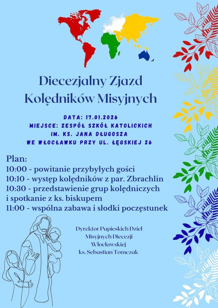 Włocławek: Zjazd Kolędników Misyjnych (zaproszenie)