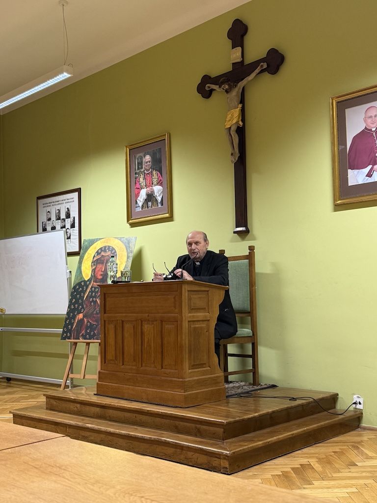 Spotkanie wspólnoty WSD we Włocławku z misjonarzem ks. Henrykiem Kowalskim