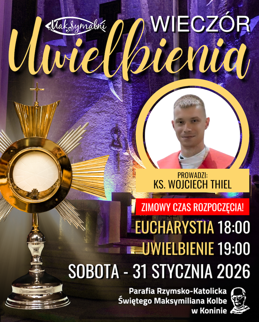Konin: Wieczór uwielbienia (zaproszenie)