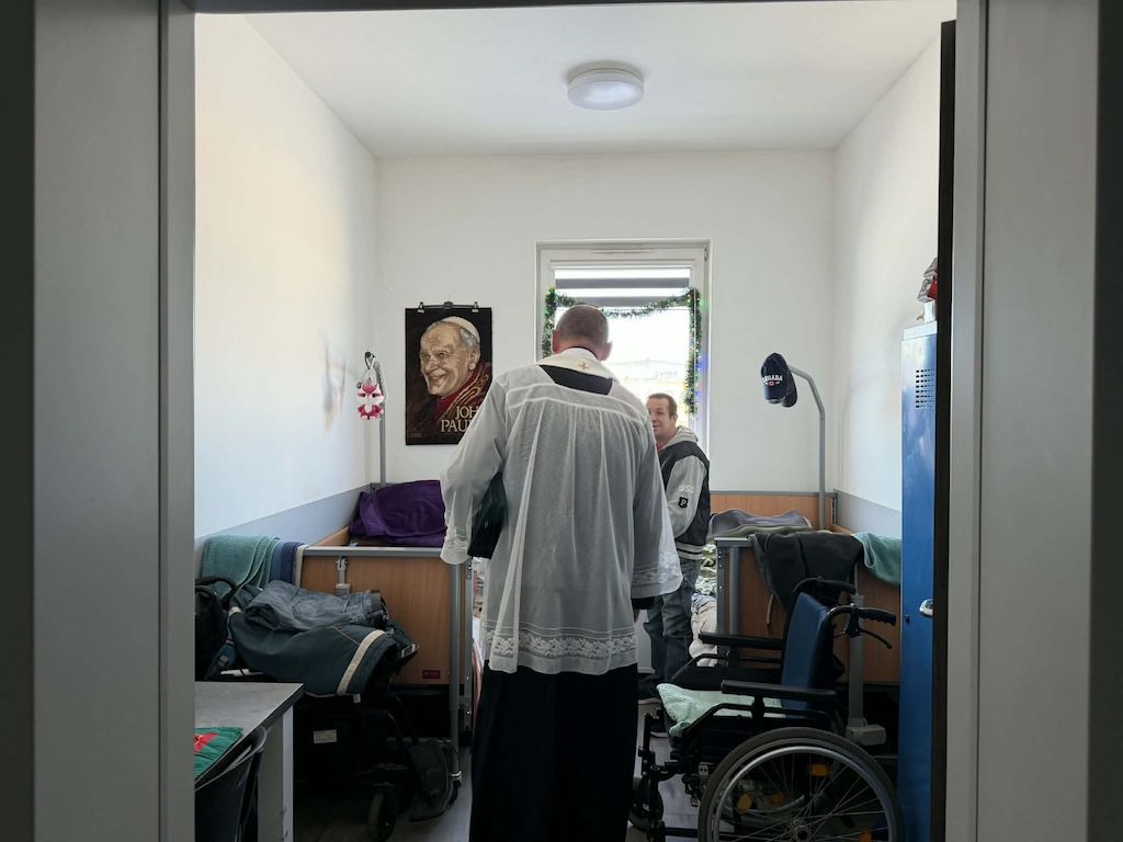 Wizyta duszpasterska w Schronisku „Jerycho” Caritas Diecezji Włocławskiej