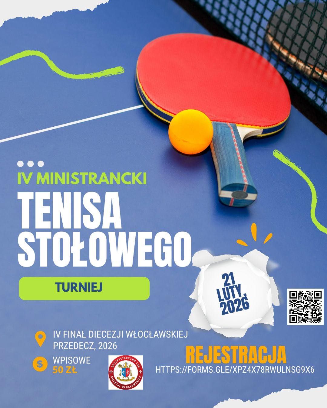 Finał turnieju tenisa stołowego (zapowiedź)