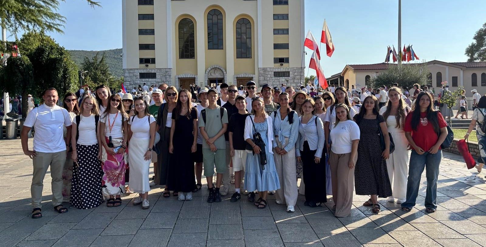 Młodzież diecezji włocławskiej na 37. Festiwalu Młodych w Medjugorje