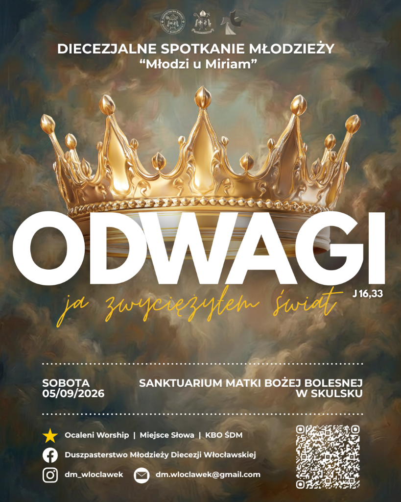 Diecezjalne Spotkanie Młodzieży „Młodzi u Miriam” (zaproszenie)