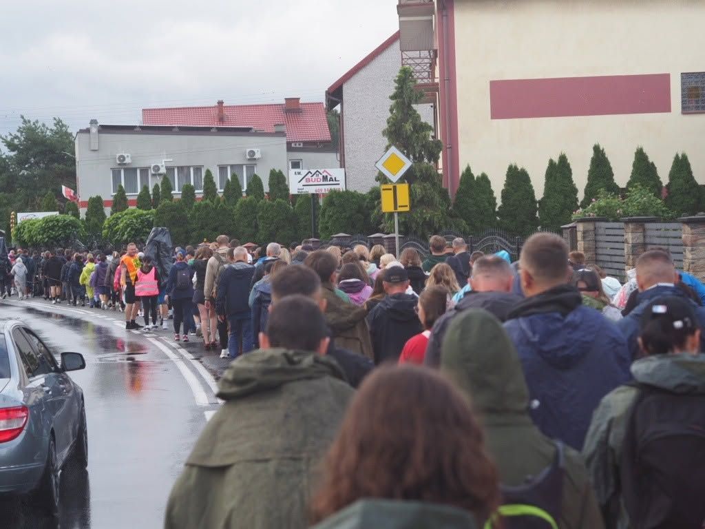 416. Piesza Pielgrzymka z Sieradza w drodze na Jasną Górę
