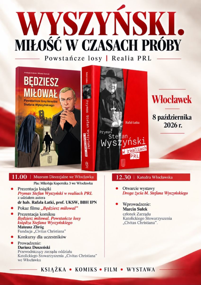Spotkanie poświęcone bł. kard. Stefanowi Wyszyńskiemu (zaproszenie)
