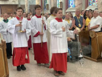 Bp Wętkowski do pielgrzymów w Turku: pielgrzymowanie jest czasem wsłuchiwania się w głos Boga