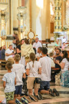 Modlitwa uzdrowienia w licheńskiej bazylice