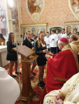 Tuliszków: wprowadzenie relikwii Dzieci Fatimskich