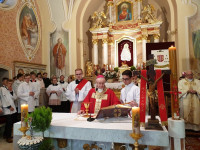Tuliszków: wprowadzenie relikwii Dzieci Fatimskich
