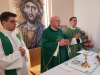 Bp Wętkowski modlił się z podopiecznymi schroniska dla bezdomnych