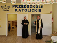 Lipno: Biskup Włocławski poświęcił Katolickie Przedszkole „OAZA”