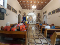 Lubień Kuj.: I pielgrzymka rowerowa do sanktuarium w Błennej