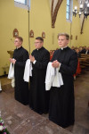 Obłóczyny alumnów włocławskiego WSD