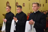 Obłóczyny alumnów włocławskiego WSD