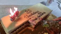 Sieradz: urodzinowy tort papieża Franciszka
