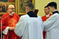 Obłóczyny alumnów włocławskiego WSD