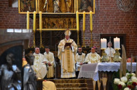 Toruń: bp Mering uczestniczył w dziękczynieniu za święcenia biskupie swojego alumna