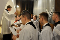 Obłóczyny alumnów włocławskiego WSD