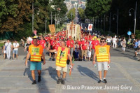 II kolumna Pieszej Pielgrzymki Diecezji Włocławskiej dotarła na Jasną Górę