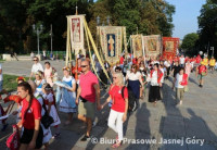 II kolumna Pieszej Pielgrzymki Diecezji Włocławskiej dotarła na Jasną Górę