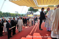 Bp Mering przewodniczył ogólnopolskim Dożynkom na Jasnej Górze