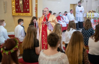 Biskup Włocławski do młodych w Piotrkowie: budujcie swoje życia na skale, którą jest Chrystus