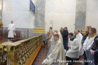 Pierwsza grupa maturzystów diecezji włocławskiej pielgrzymowała na Jasną Górę