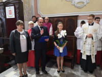 Sieradz: dziękczynienie za 50 lat kapłaństwa bp. Stanisława Gębickiego
