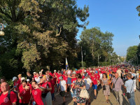 Druga kolumna pielgrzymów diecezji włocławskiej dotarła na Jasną Górę