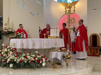 Włocławek-Michelin: ks. bp Mering przewodniczył uroczystości odpustowej