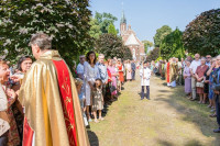 Biskup włocławski w Charłupi Małej: Maryjo, pomóż nam żyć w miłości, prawdzie i pokoju