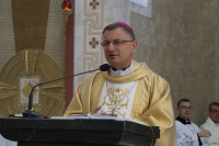 Turek: Bp Krzysztof Zadarko przewodniczył Mszy św. inaugurującej Pieszą Pielgrzymkę Turecką na Jasną Górę
