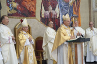 Turek: Bp Krzysztof Zadarko przewodniczył Mszy św. inaugurującej Pieszą Pielgrzymkę Turecką na Jasną Górę