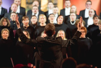 Koncert Chóru Filharmonii Narodowej w obiektywie