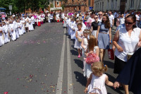 Kard. Burke przewodniczył Uroczystości Bożego Ciała we Włocławku