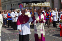 Kard. Burke przewodniczył Uroczystości Bożego Ciała we Włocławku