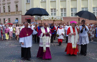 Kard. Burke przewodniczył Uroczystości Bożego Ciała we Włocławku